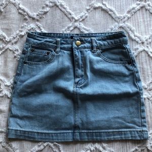 Forever 21 Denim Mini Skirt